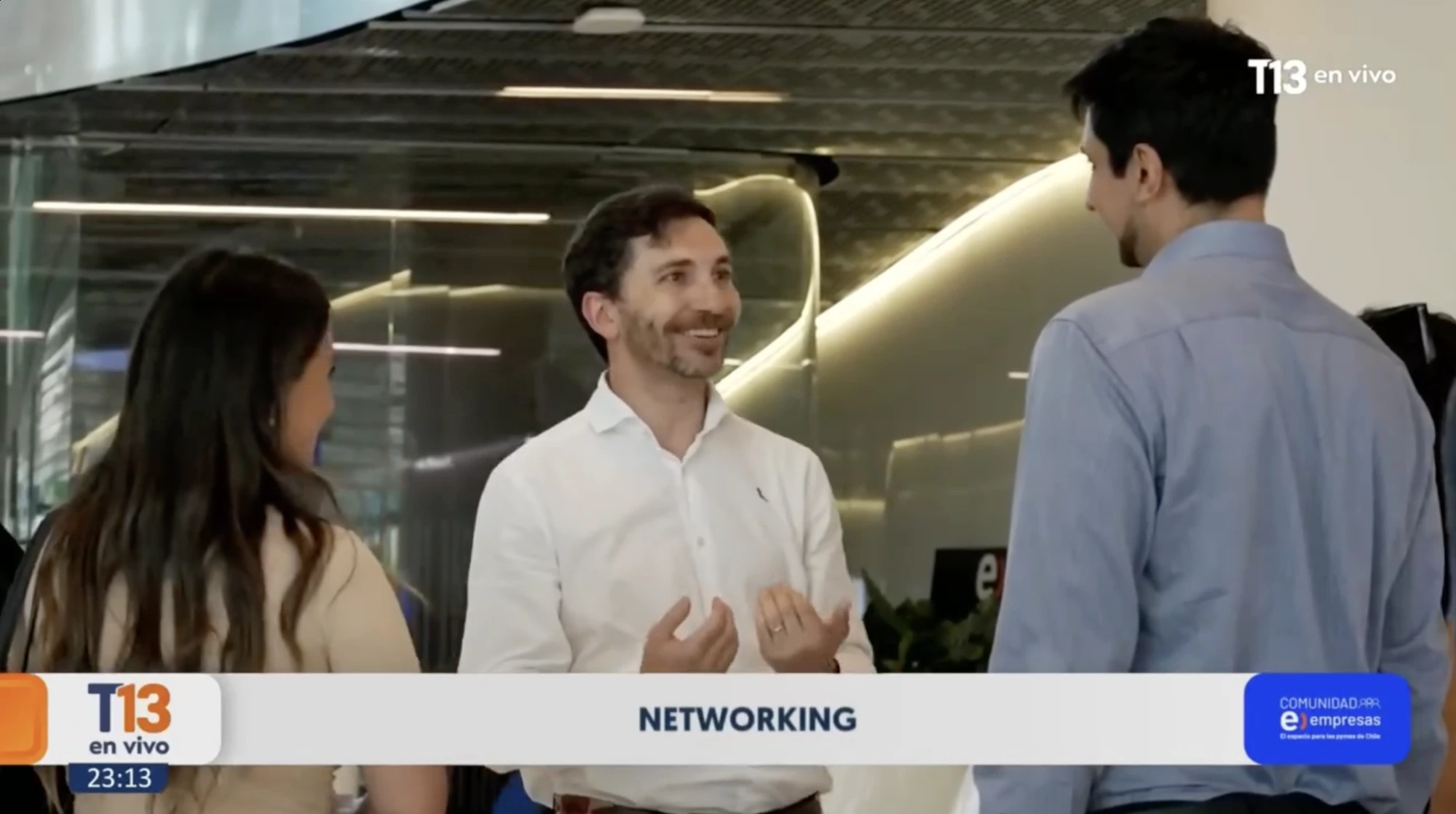 Participación de CAPYME en un encuentro de Emprendedores T13
